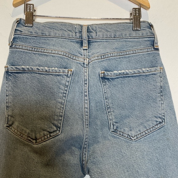 Agolde Nico High Rise Button Fly Slim Fit Jeans Size 23 - Picture 6 of 16